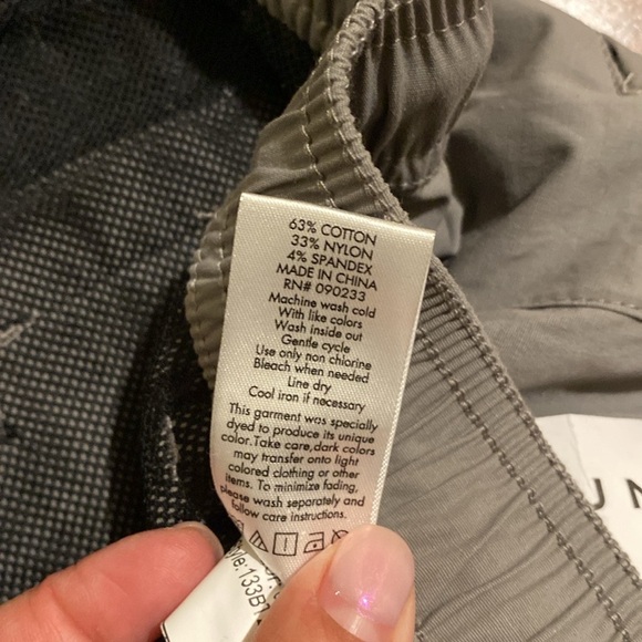 Pacsun Gray Cargo Jogger Pants Small w/elastic waist band multiple pockets NWT - Picture 5 of 13